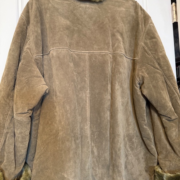 Dennis Basso Suede Coat - Picture 2 of 8